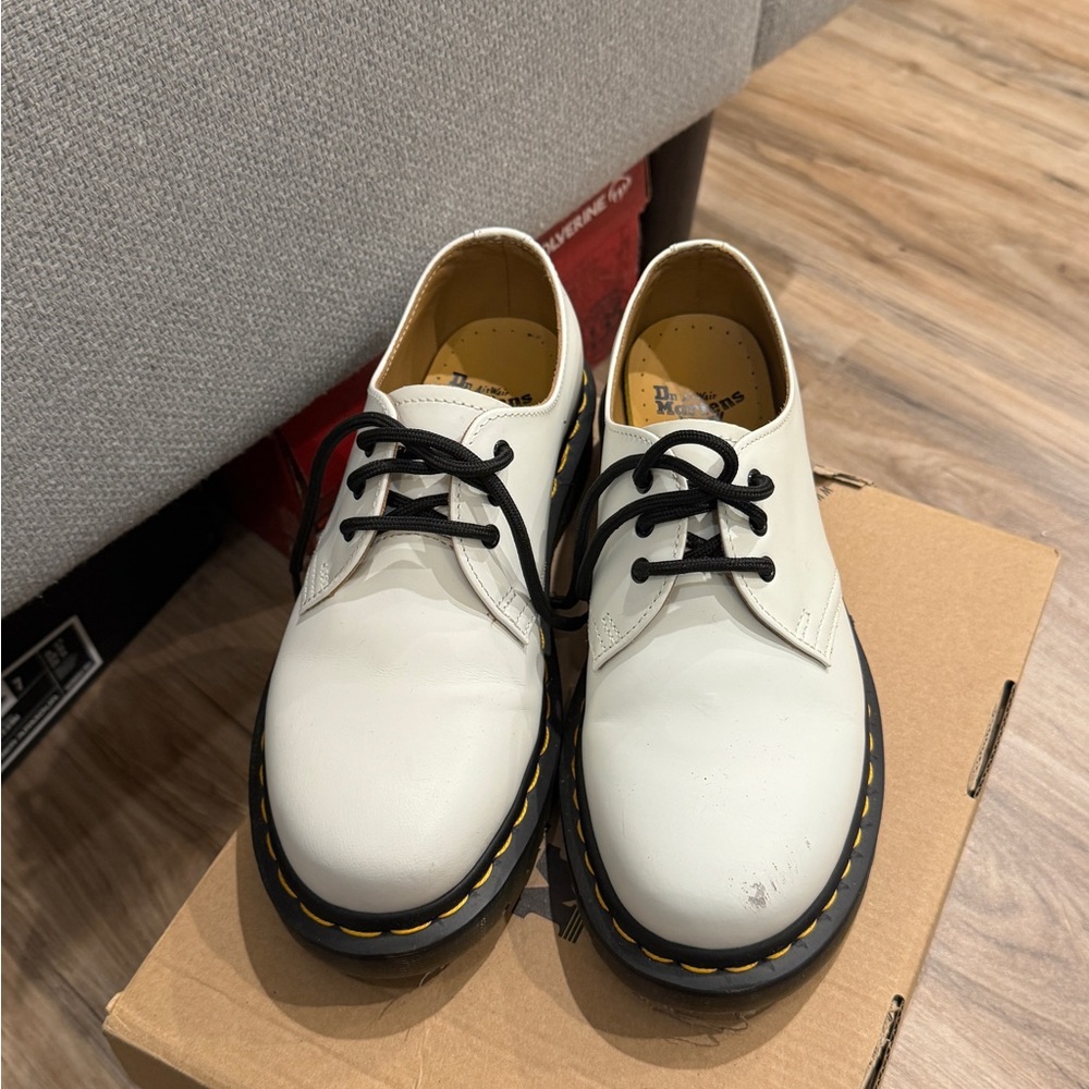 Dr. Martens 1461 White Oxfords